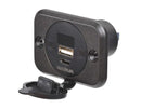 Flush Mount Socket & Meter USB-C