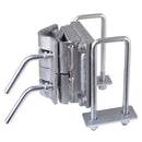 Optitec Compact Double Clamp Bracket – for drawbar 50mm width x 150mm height