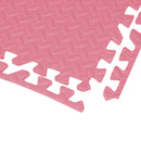 Bopeep EVA Foam Kids Play Mat Floor Kid Crawling Interlocking Home Pink 60x60