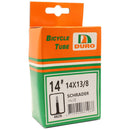 Duro 14 x 1 3/8 Bicycle Tyre Tube for 14" Inch Kids Bikes Schrader Valve