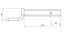 Hayman Reese 21226 Interlock 300mm Trailer Ball Mount and Towball