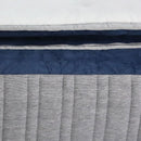 DreamZ Spring Mattress Pillow Top 7 Zone Pocket Spring Memory Foam 32cm Double