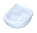 Acrylic Mini Corner Basin Full Skirt