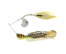 TT Lures 1/4oz Vortex+ Spinnerbait Fishing Lure - GOLD GLIMMER