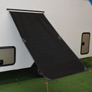 Coast to Coast Black Fridge Vent Sunscreen w/ Black Sail Track