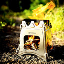 TERRAN Titanium Cooking Bundle (Twig Stove & Pot Set)