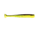 6 Pack of 2.75 Inch Zman Drop Kickerz Soft Plastic Lures - Coppertreuse