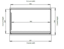 NCE Microwave Bracket (Suit 23L Flatbed Microwave)