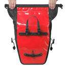 Sahoo 20L Single Rear Pannier Bike Bag - Size  40 x 33 x 17cm Red