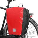 Sahoo 20L Single Rear Pannier Bike Bag - Size  40 x 33 x 17cm Red