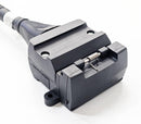 LPT 12V 7 Pin Male to 12 Pin Female Caravan Plug Adaptor