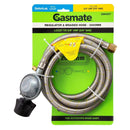 Gasmate Braided Hose & Regulator LCC27 to 5/8" UNF (3/8" SAE) 2000mm