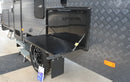 Ranger Black Picnic Table - Stucco Finish