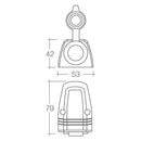 Narva 81154W Heavy-Duty Surface Mount Dual USB Socket