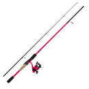 Okuma Steeler XP Pink 6ft 2 Pce Fishing Rod and Reel Combo Spooled with Line