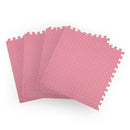 Bopeep EVA Foam Kids Play Mat Floor Kid Crawling Interlocking Home Pink 60x60