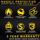 Razorback 4x4 XP7 Heavy Duty Canvas 2x Front Seat Covers suitable for a Toyota Prado 120 (Available)