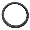 Kid's 18" x 1 3/8 Bike Tyre Black Light Tread Replacement Tyre