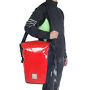Sahoo 20L Single Rear Pannier Bike Bag - Size  40 x 33 x 17cm Red
