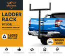 San Hima Ladder Rack Tow Bar Roof Rack Canoe/Kayak Carrier for Mitsubishi Triton