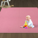 Bopeep EVA Foam Kids Play Mat Floor Kid Crawling Interlocking Home Pink 60x60