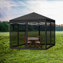 Gazebo with Mesh Walls