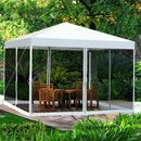 Gazebo with Mesh Walls