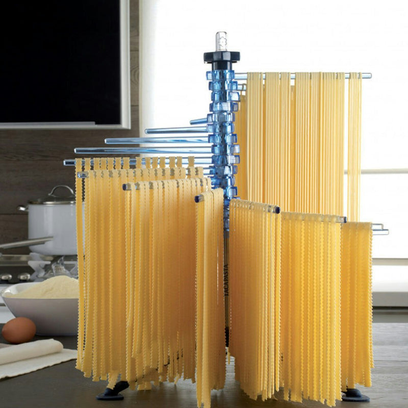 Marcato Tacapasta Pasta Drying Rack Spaghetti/Fettucine Noodle Dryer/Dry Blue