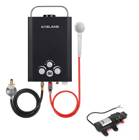 Portable Gas Hot Water Heater with Pump
