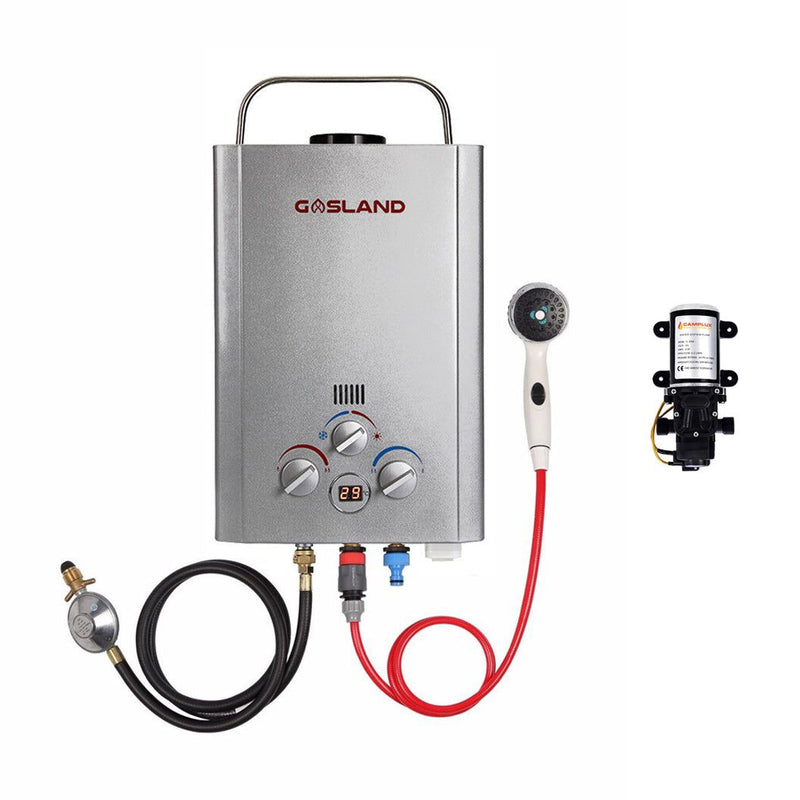 Portable Gas Hot Water Heater with Pump