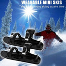 Mini Ski Skates - Adjustable Snow Shoes