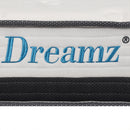 Dreamz Pocket Spring Mattress HD Foam Medium Firm Bedding Bed Top Single 21cm