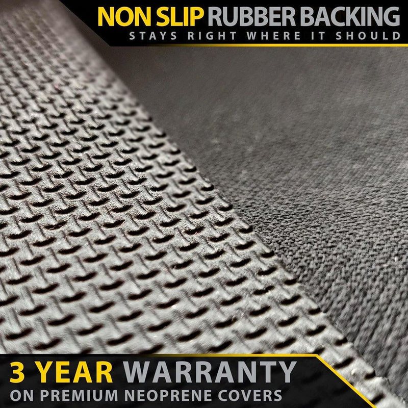 Toyota HiLux 8th Gen GR Sport GP6 Premium Neoprene Rear Row Seat Covers