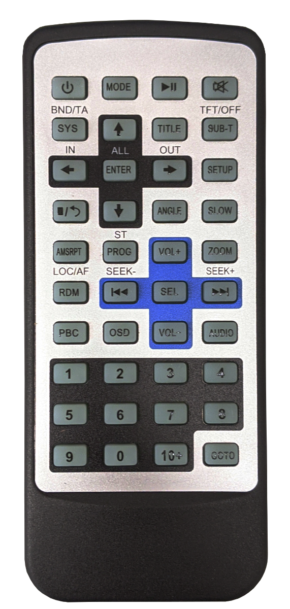 NCE 6.2-Iinch Double-Din Head Unit