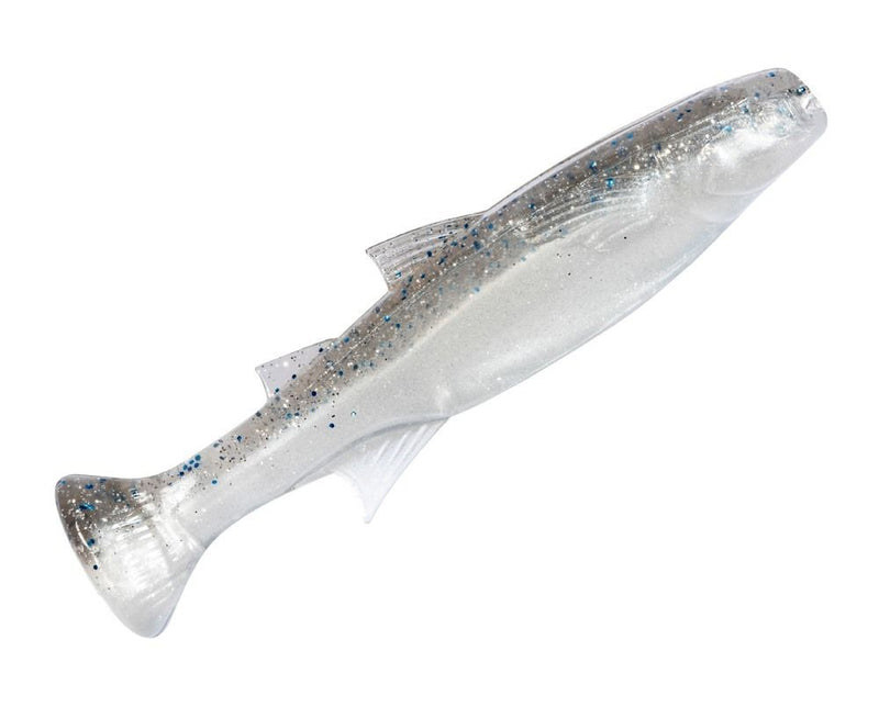 4 Pack of 3.3 Inch Zman Mulletron Unrigged Soft Plastic Fishing Lures