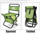 Foldable Fishing Chair Backrest Backpack Camouflage Portable Fishing Equipment Fishing Bag And Chair