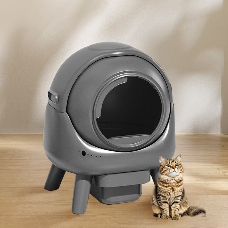 Pawz Automatic Smart Self Cleaning Cat Litter Box App Control Large Odor-Removal