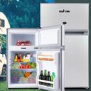 Upright Caravan Fridge Dual Compartment 12V/24V/240V