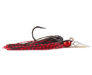 Zman 1/4oz Chatterbait Mini Max Bladed Jig Lure - RED NIGHTMARE