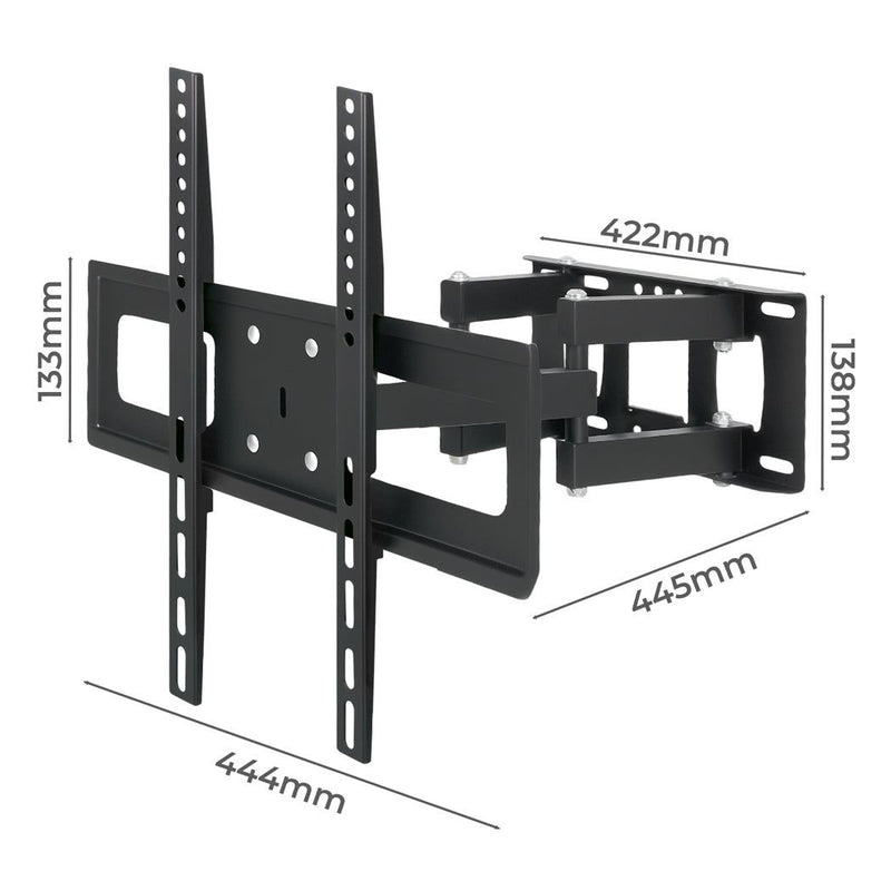 Levede Full Motion TV Wall Mount Bracket Swivel Tilt LED LCD Plasma 32-65 Inch