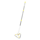Cleanflo Spin Cleaning Mop 360° Rotatable Adjustable Multifunctional 5Pads White
