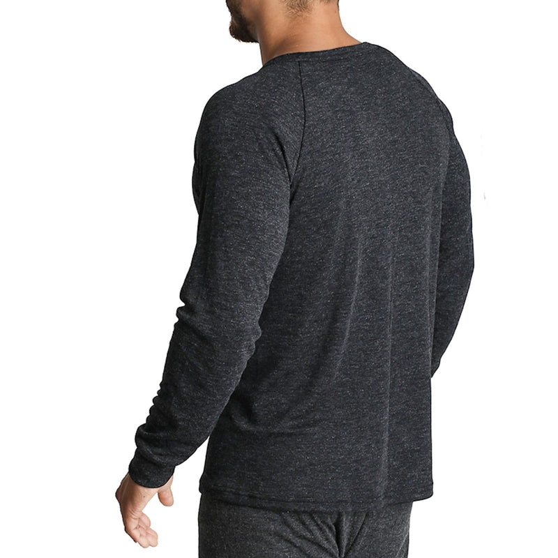 Mens Merino Wool Blend Long Sleeve Base Layer