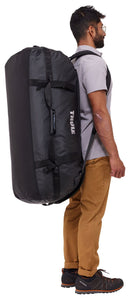Thule Chasm 130L Duffel Travel Bag - Black (Convertible Duffle Backpack)
