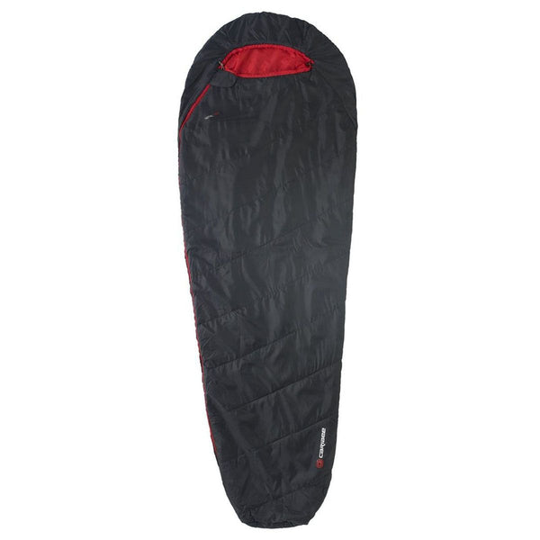Caribee Nepal 600 +10c Compact Sleeping Bag (Black)