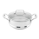 Scanpan Impact Multi Steamer Insert with Lid (Fits 16/18/20cm Pots)