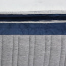 DreamZ Spring Mattress Pillow Top 7 Zone Pocket Spring Memory Foam 32cm Double