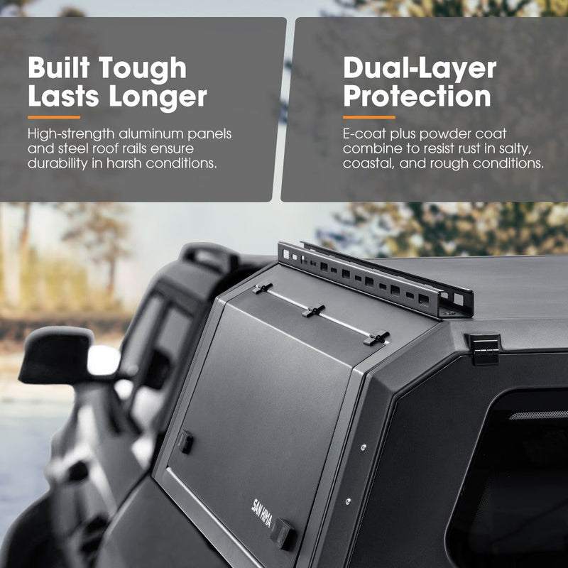 San Hima UTE Steel Canopy For Isuzu D-MAX 06/2012-2020 Dual Cab
