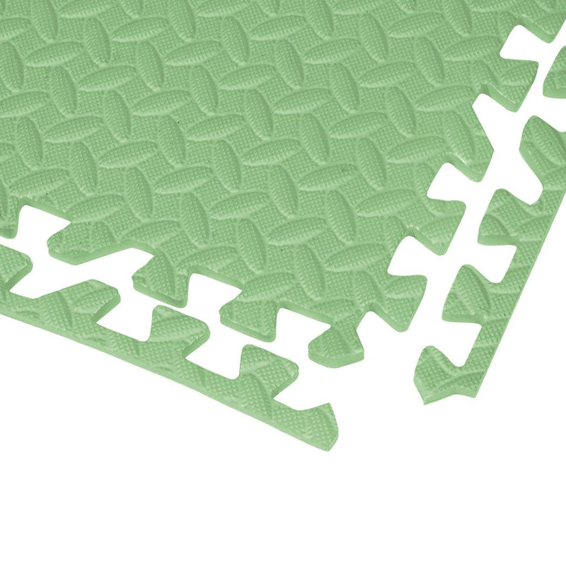 Bopeep EVA Foam Kids Play Mat Floor Kid Crawling Interlocking Home Green 60x60
