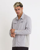 Jet Pilot Venture Ls Mens Sun Shirt Grey