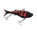 95mm TT Lures 26gm Quake Soft Vibe Fishing Lure Rigged with 4X Strong Trebles